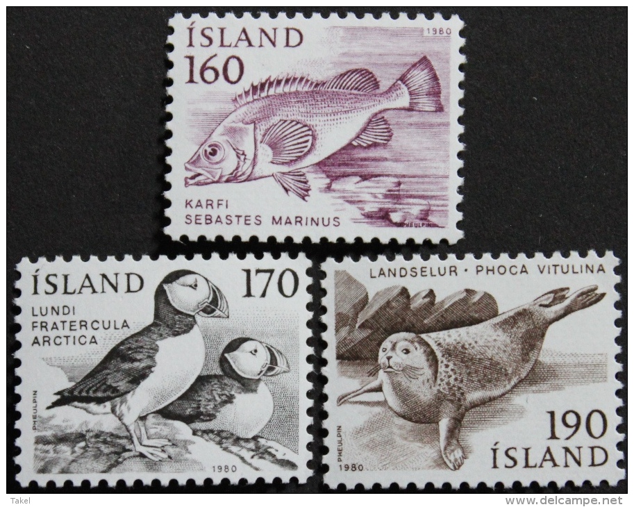 IJsland, Vogels - Unused Stamps