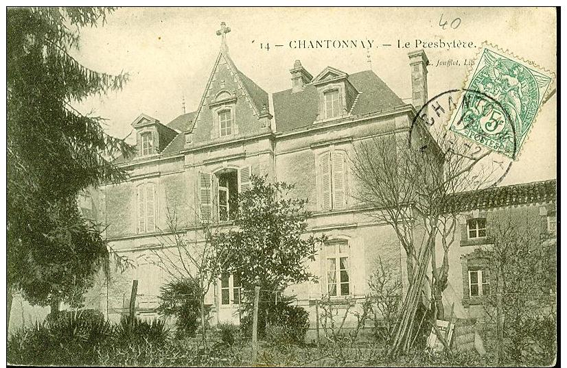 85-1801 - Chantonnay - Le Presbytère - Chantonnay