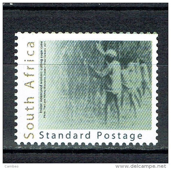 South Africa  2011 Indian Indentured Labour EMIGRATION - Unused Stamps