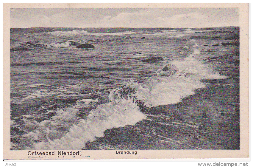 AK Ostseebad Niendorf - Brandung  (12141) - Timmendorfer Strand