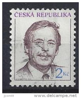 Czech-Republic  1993  Vaclav Havel  (o)  Mi.3 - Gebruikt