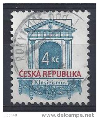 Czech-Republic  1996  Architectural Styles; Classicist  (o) Mi.118 - Used Stamps