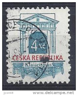 Czech-Republic  1996  Architectural Styles; Classicist  (o) Mi.118 - Used Stamps