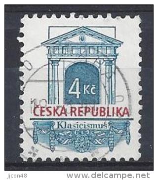 Czech-Republic  1996  Architectural Styles; Classicist  (o) Mi.118 - Used Stamps