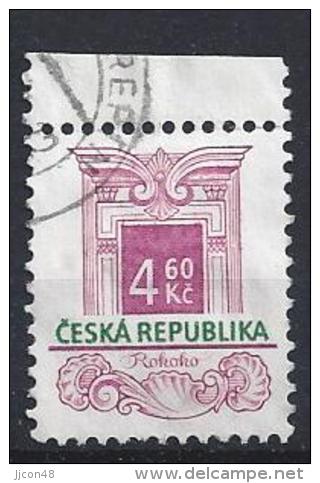 Czech-Republic  1997  Architectural Styles; Rococo  (o) Mi.140 - Used Stamps