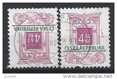 Czech-Republic  1997  Architectural Styles; Rococo  (o) Mi.140 (see Discription) - Used Stamps