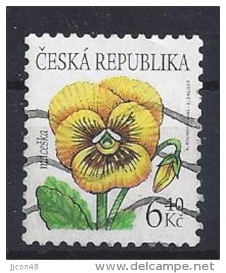 Czech-Republic  2002  Flowers (o) Mi.330 - Oblitérés