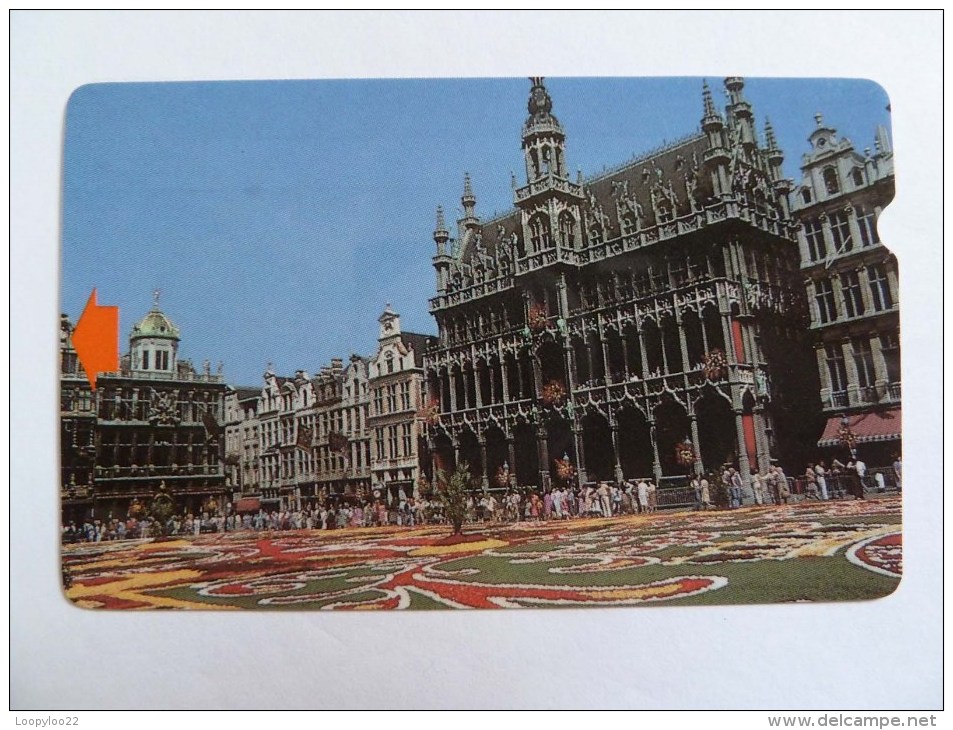 BELGIUM - Alcatel Test Card - COUCOU - 30 Units - Brussels Square - Very RARE - [3] Tests & Services