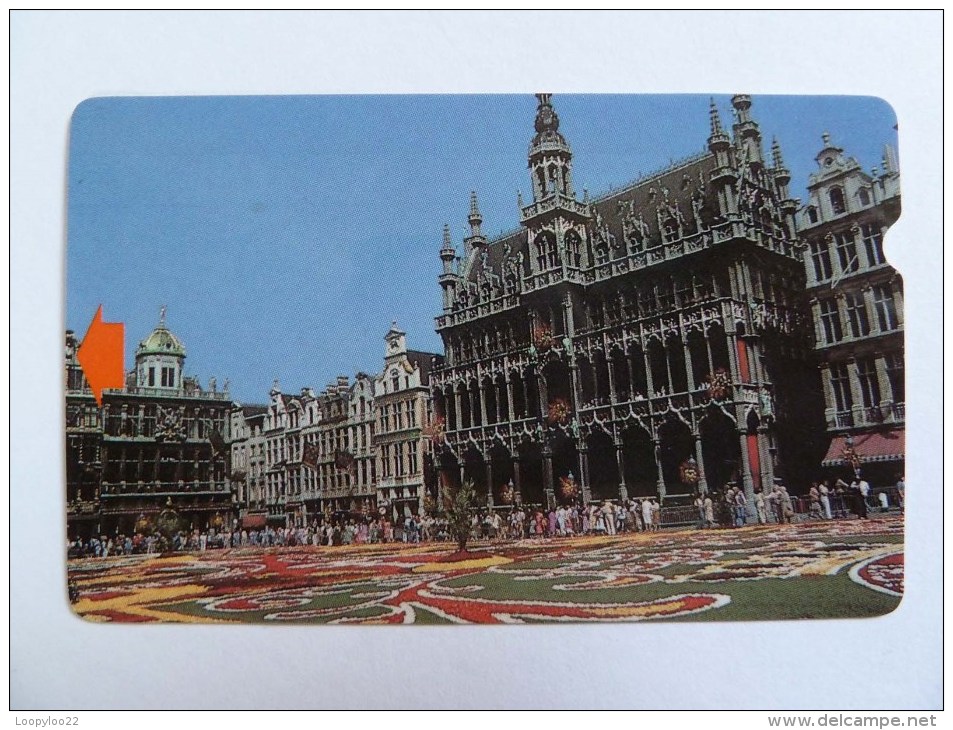 BELGIUM - Alcatel Engineer Test Card - Card 4 - 30 Units - Brussels Square - Only 2 Pieces Known - Very RARE - Servizi E Test