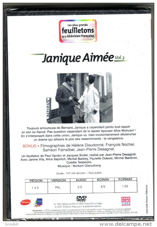 Jacques SICLIER & Paul VANDOR : Janique Aimée Vol. 3 - TV Shows & Series