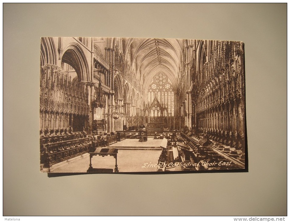 ANGLETERRE LINCOLNSHIRE  LINCOLN CATHEDRAL CHOIR EAST - Lincoln