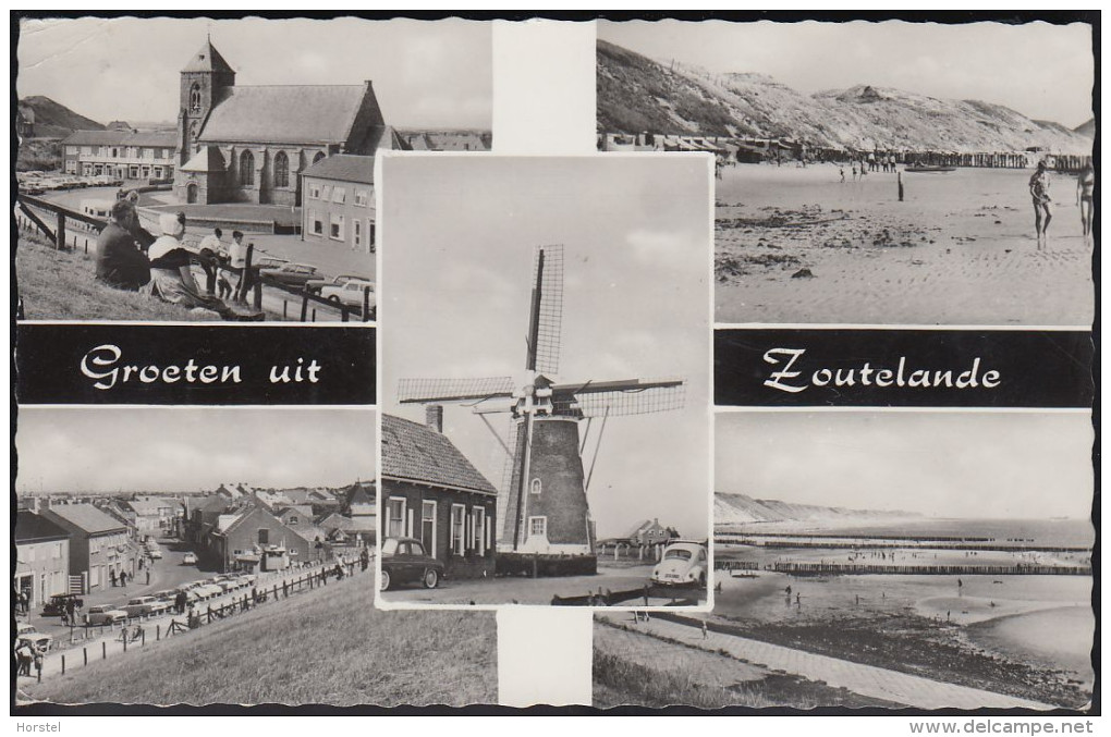 Netherland - Zoutelande - Views - Mill - Cars - Zoutelande