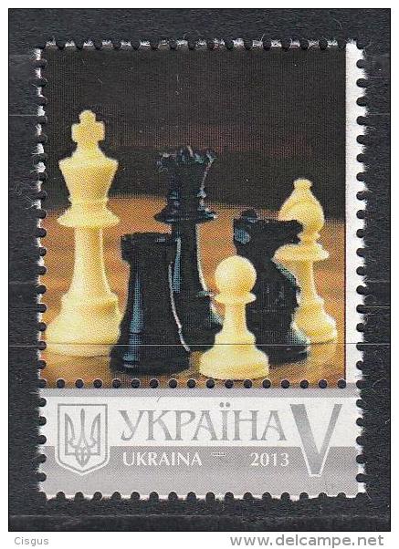 Uk Ukraine 2013 Mi. Nr. 1341 "My Stamp" Chess - Oekraïne