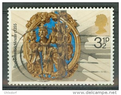 GREAT BRITAIN 1974: SG 966 = W294a W 294 / YT 732, Variety With Centre Phosphor Band, O - FREE SHIPPING ABOVE 10 EURO - Errors, Freaks & Oddities (EFOs