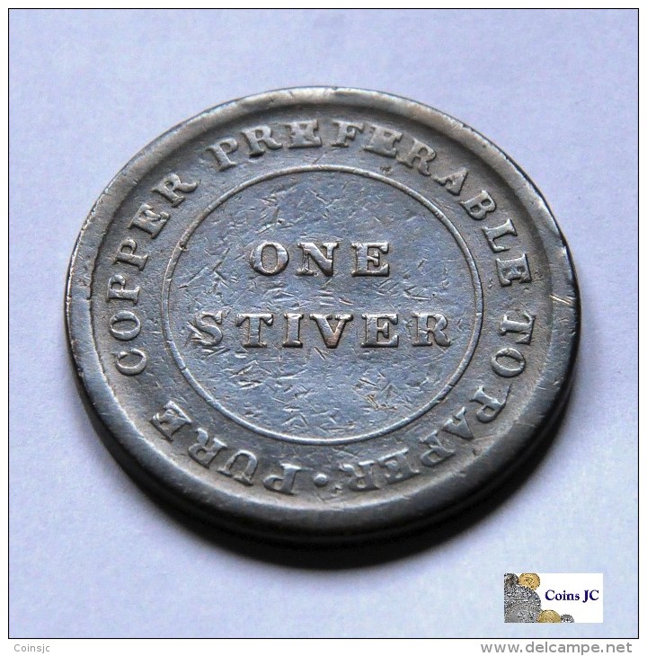 British Guiana- Guyana- 1 Stiver - 1838 - Guyana