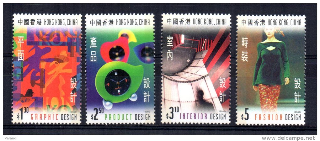 Hong Kong - 1998 - Hong Kong Design - MNH - Unused Stamps