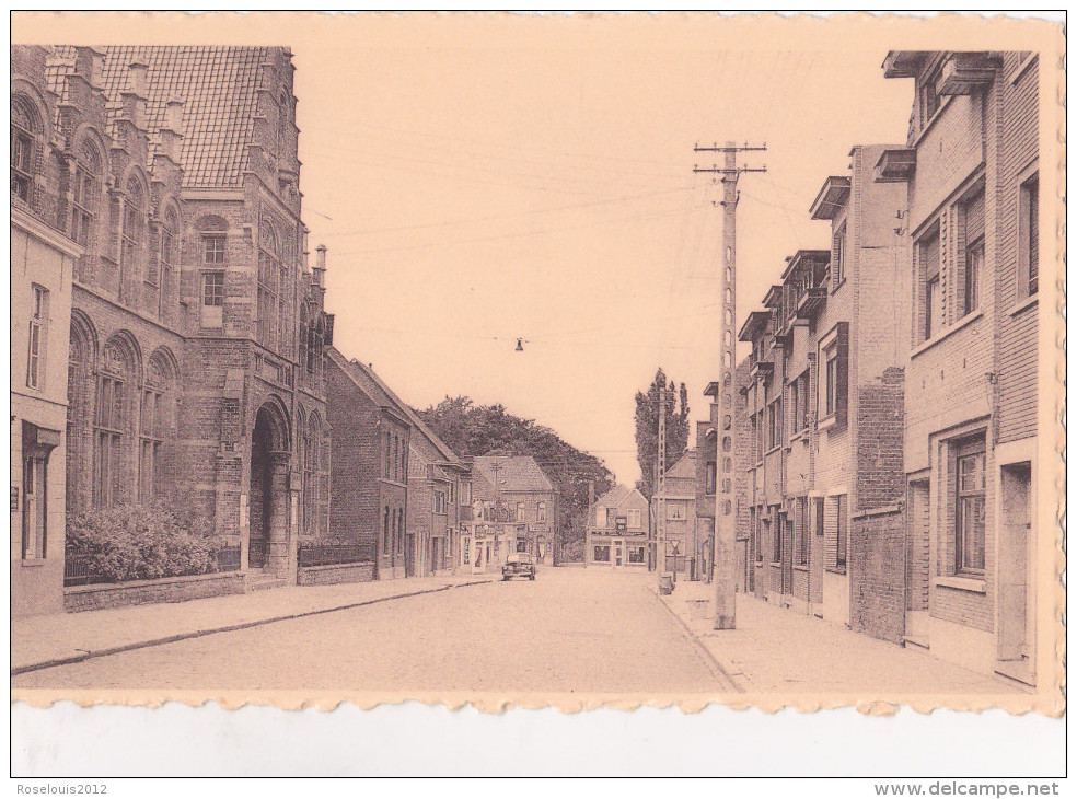 TIELT / THIELT : St-Michielsstraat Met Gildhof En Polenplein - Tielt