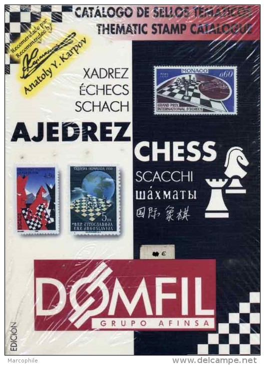 THEMATIQUE - ECHECS / CATALOGUE DOMFIL - 1e EDITION - Topics