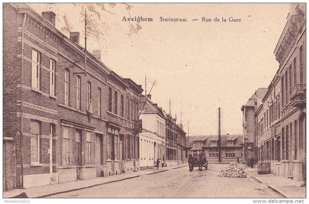 AVELGEM : Statiestraat - Rue De La Gare - Avelgem