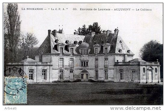 27 ACQUIGNY ++ Le Château ++ - Acquigny