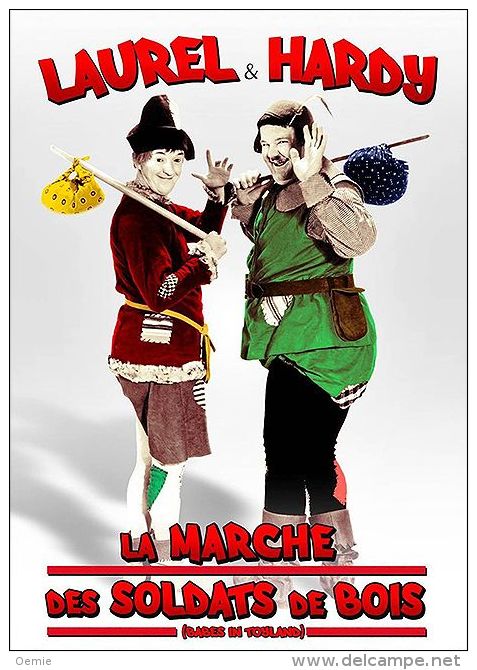 Laurel Et Hardy °°° La Marche Des Soldats De Bois - Classic