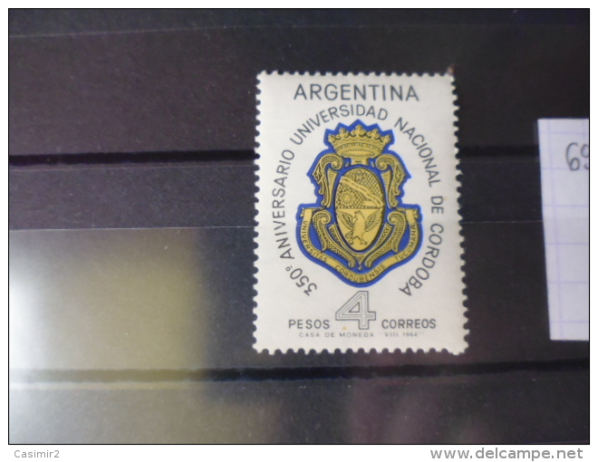 ARGENTINE TIMBRE DE COLLECTION  YVERT N° 691** - Unused Stamps