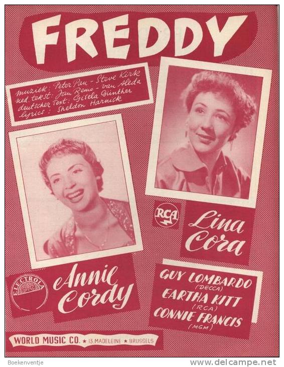 Freddy - Lina Cora - Gezang