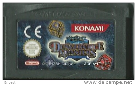 - JEU GAME BOY ADVANCE YU GI OH DUNGEONDICE MASTERS (FONCTIONNE SUR SP) - Game Boy Advance