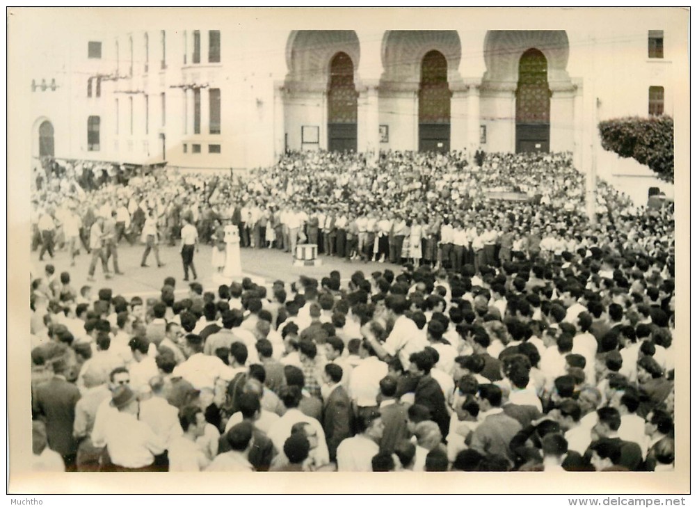 Politique - Algerie  Photo Evenements D´alger Mai - Juin 1958 GENERAL DE GAULLE  ( Generaux ) - Ereignisse