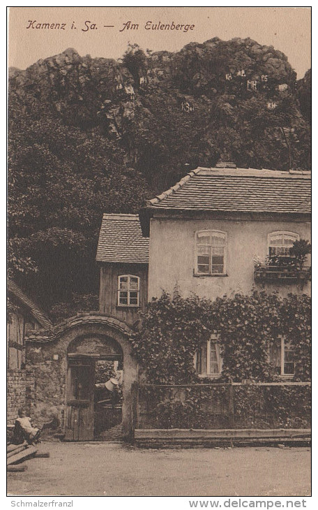 AK Altstadt Kamenz Am Eulenberge Eulenberg Malerwinkel ? Haus Gehöft - Kamenz