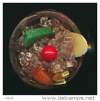 MAGNET : COUPE A DESSERT, Glace, Fruits, Verre - Other & Unclassified