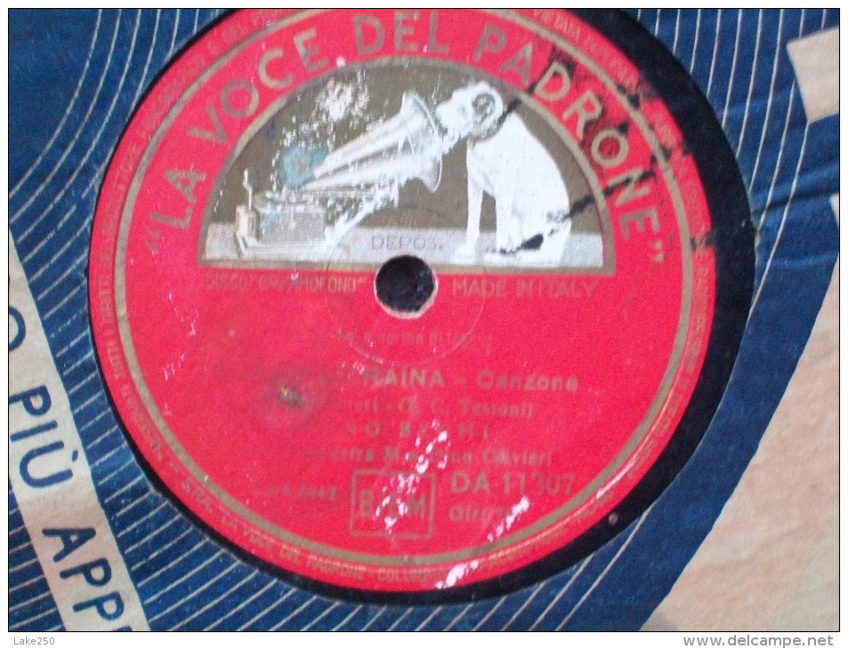 Fonit La Voce Del Padrone _suona Balalaika - 78 Rpm - Schellackplatten