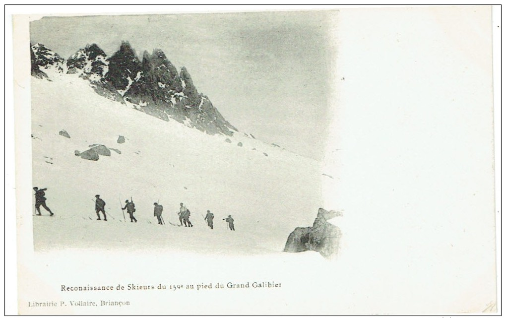 05 - Reconnaissance De Skieurs Du 159° Au Pied Du Grand Galibier - Autres & Non Classés
