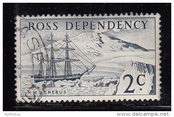 New Zealand - Ross Dependency Used Scott #L5 2c H.M.S. Erebus, Mount Erebus - Used Stamps