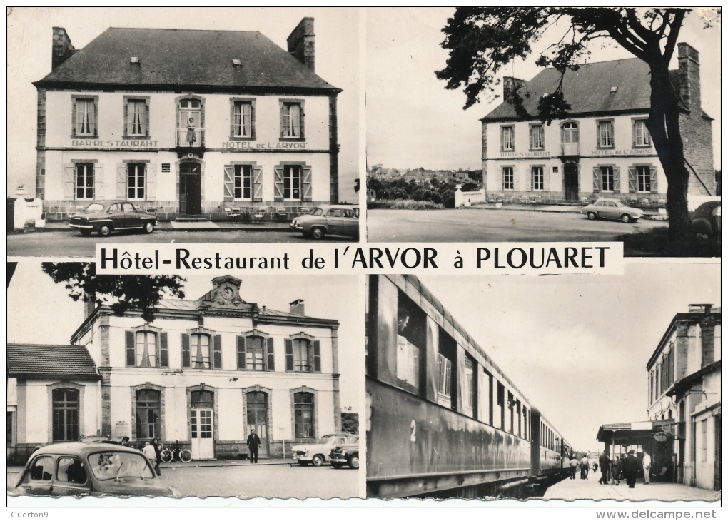 ( CP SM GF 22 )  PLOUARET  / Hôtel-Restaurant De L'ARVOR à PLOUARET  - - Plouaret