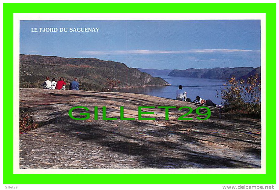 SAGUENAY, QUEBEC -  LE FJORD DU SAGUENAY - ÉDITEUR G. M. - PHOTO, LYNE FORTIN - - Saguenay