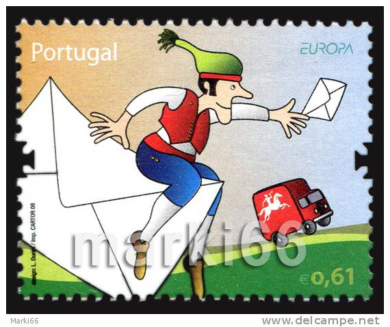 Portugal - 2008 - Europa CEPT - Letters - Mint Stamp - Ongebruikt