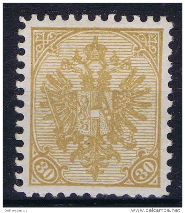 Österreichisch- Bosnien Und Herzegowina  Mi Nr 18 B , Yv Nr 18 A    Perfo 10,50  MH/* - Unused Stamps