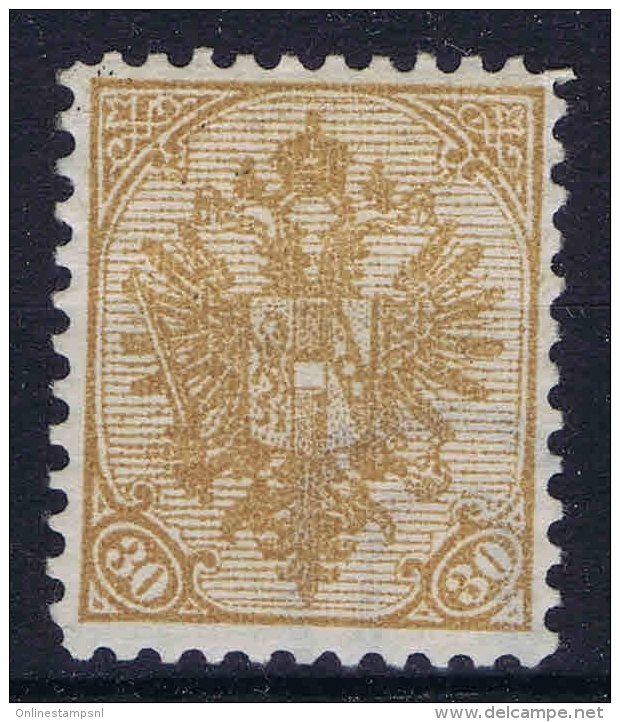 Österreichisch- Bosnien Und Herzegowina  Mi Nr 18 B , Yv Nr 18 A    Perfo 10,50  MH/* - Unused Stamps