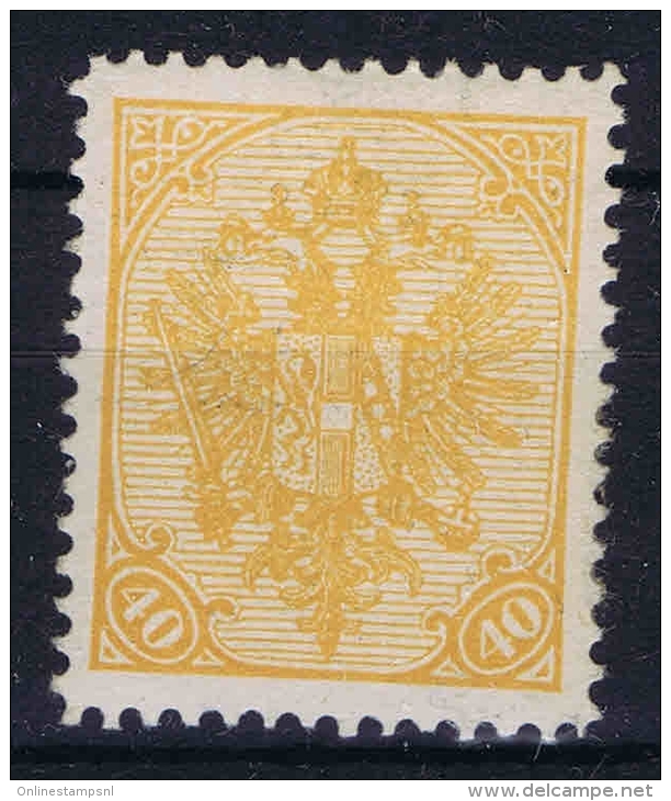 Österreichisch- Bosnien Und Herzegowina  Mi Nr 19 , Yv Nr 19    Perfo 12,50  MH/* Signed - Ungebraucht