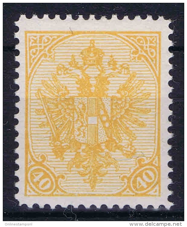 Österreichisch- Bosnien Und Herzegowina  Mi Nr 19 , Yv Nr 19    Perfo 12,50  MH/* - Nuevos