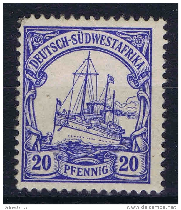 Deutsch Südwestafrika: 1901 Mi Nr 14 MH/*   Yv 16 - Sud-Ouest Africain Allemand