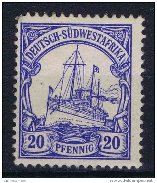 Deutsch Südwestafrika: 1901 Mi Nr 14 MH/*   Yv 16 - Deutsch-Südwestafrika