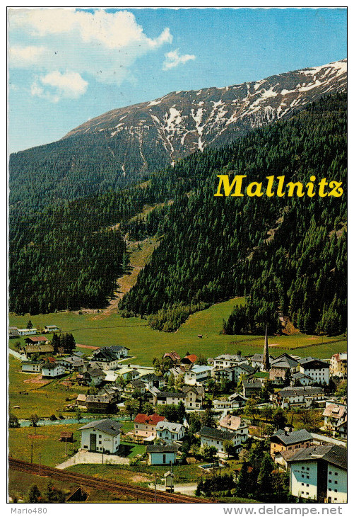 HOHENLUFTKURORT  MALNITZ      1200 M.    (VIAGGIATA) - Mallnitz