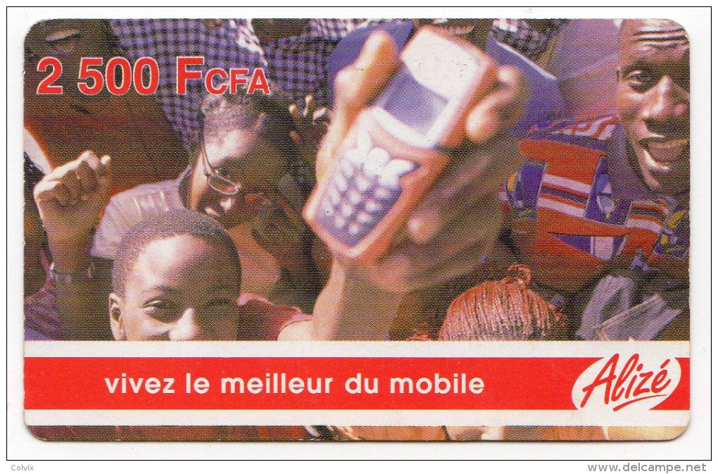 SENEGAL RECHARGE ALIZE 2 500 FCFA - Senegal