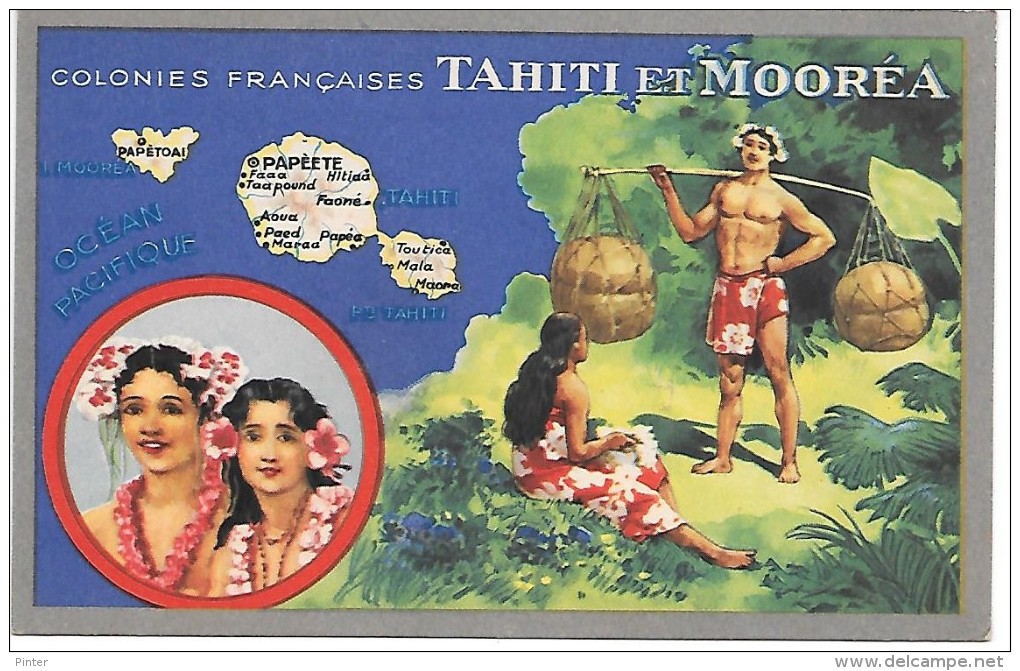 Colonies Françaises - TAHITI ET MOOREA - Tahiti