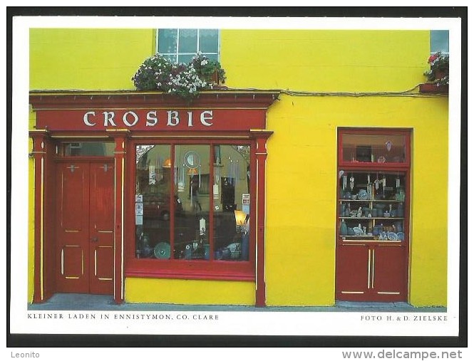 IRELAND Ennistymon (card 11 X 15,5 Cm) Small Store CROSBIE Co. Clare  2011 - Clare