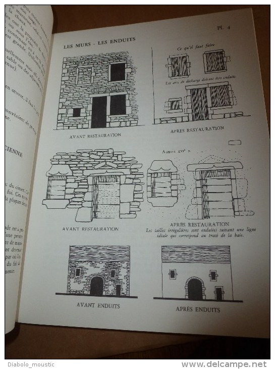 1978 RESTAURER SANS DEFIGURER les habitations en Côte d'Or  par Jean-François Devalière