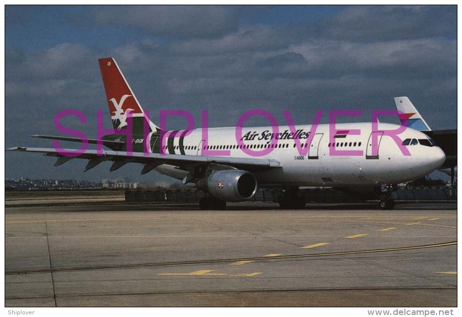 Avion A300-B4 (F-BVGN) De La Compagnie Air Seychelles - Carte Pi N°553 - Avion Civil/civil Aircraft - 1946-....: Moderne