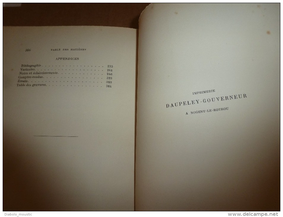 1928  PROSPER MERIMEE portrait historiques et littéraires par Pierre Jourda (tirage numéroté 285)